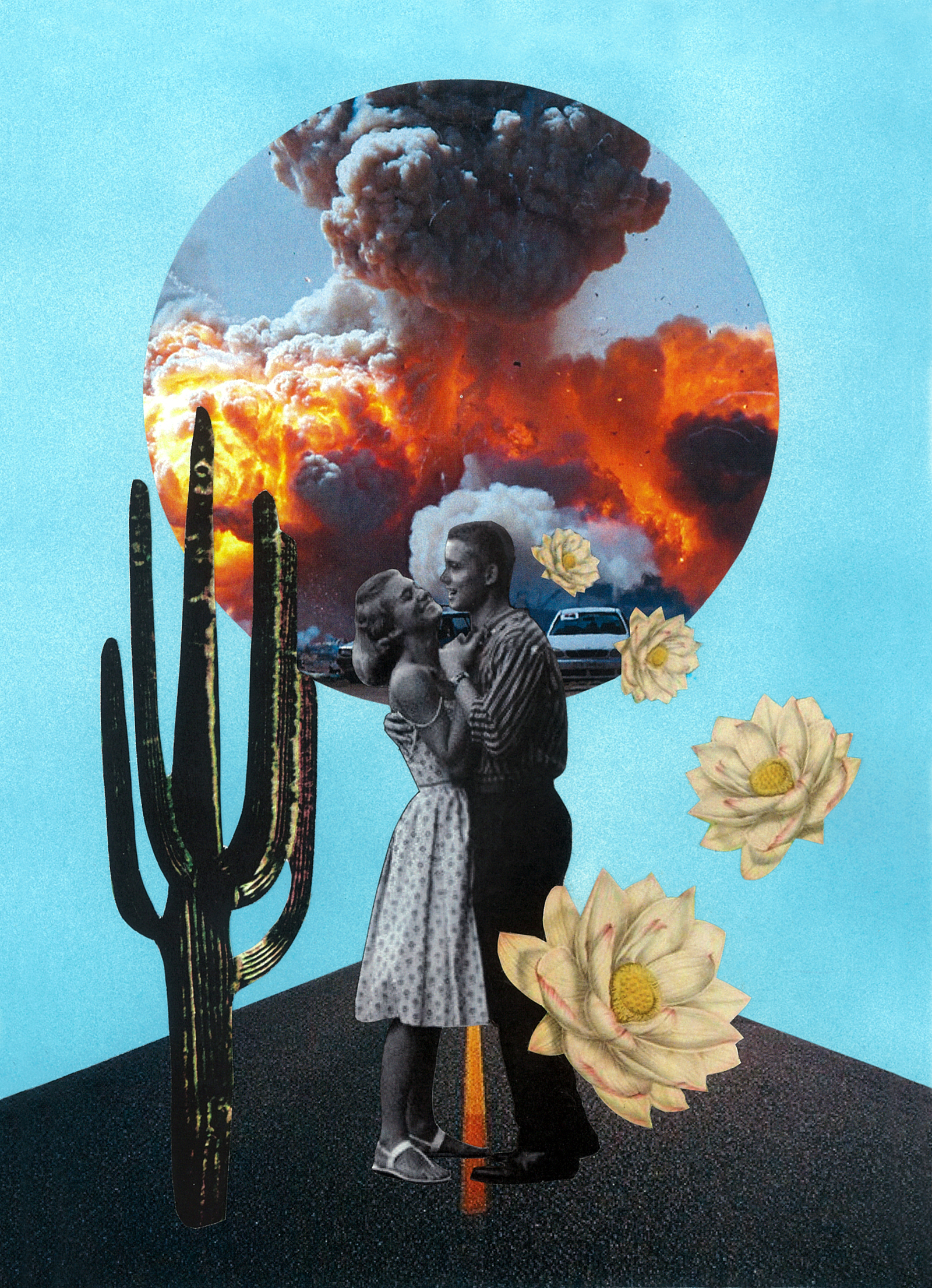 Diseño. Collage. Portada de libro. 2018 – Miriam Martínez Abellán